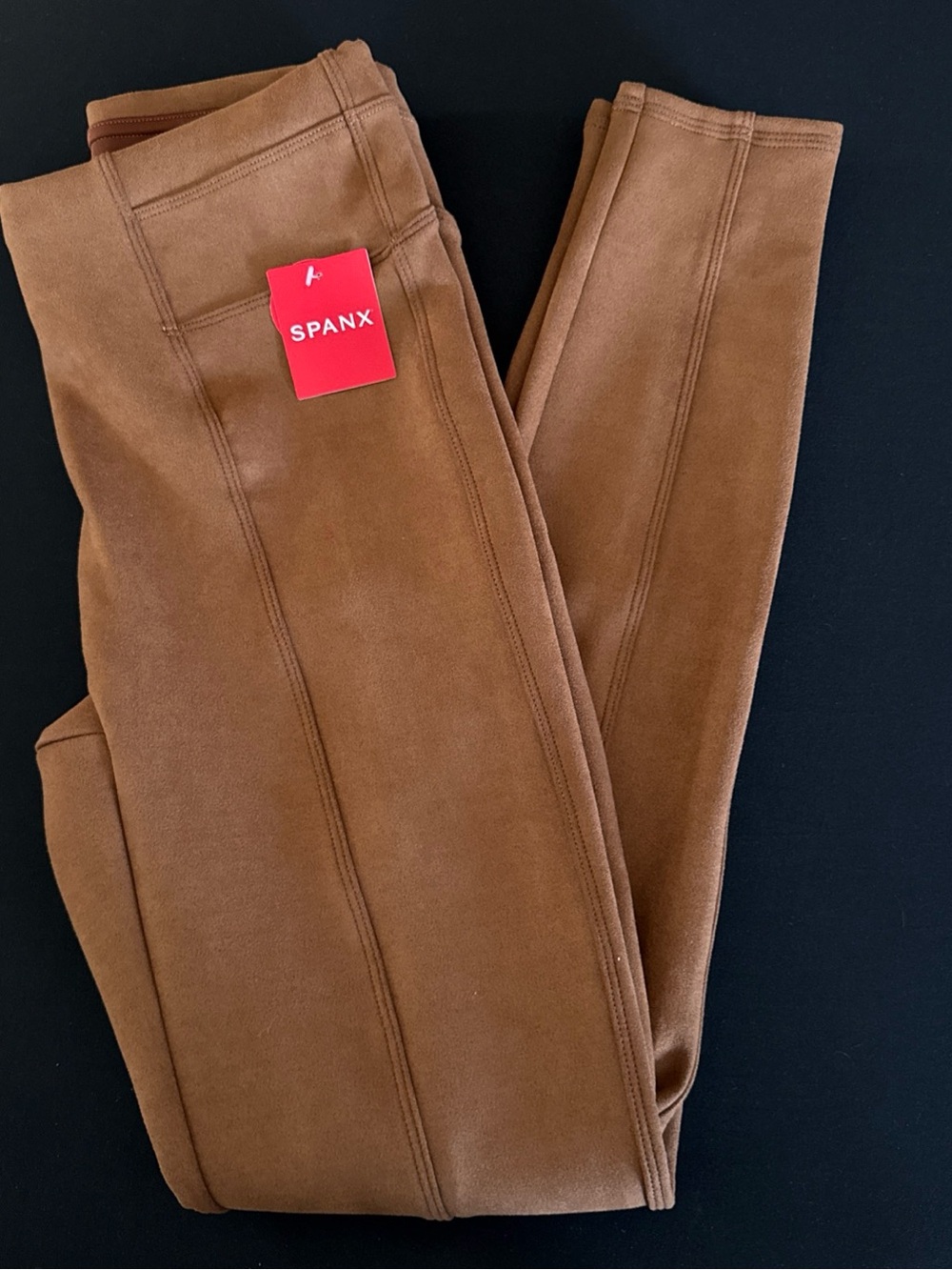 SPANX Men's Tan Brown Jogger-Style Sculpting Pants